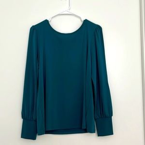 Tahari Green Long Sleeve Shirt
